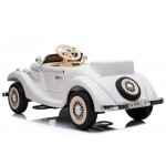 Elektrické autíčko Mercedes Benz 540K Retro - biela - nosnosť 100KG!!!